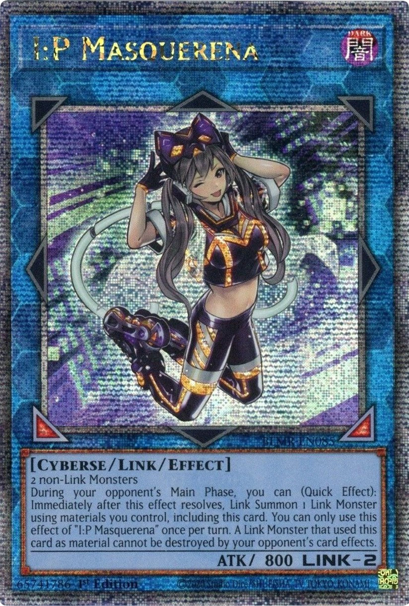 I:P Masquerena [BLMR-EN085] Quarter Century Secret Rare | Shuffle n Cut Hobbies & Games