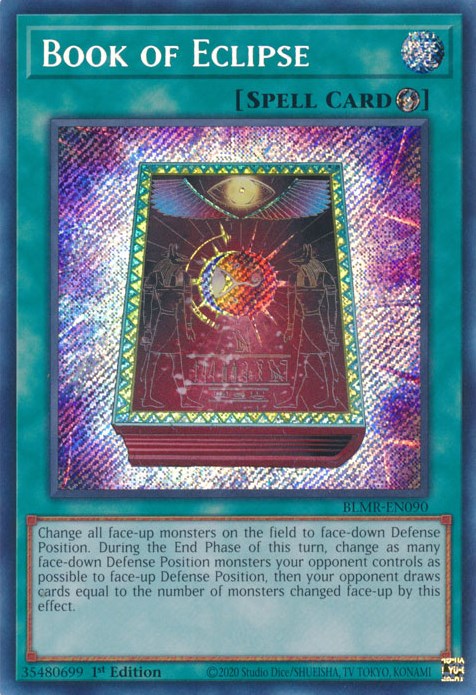 Book of Eclipse [BLMR-EN090] Secret Rare | Shuffle n Cut Hobbies & Games