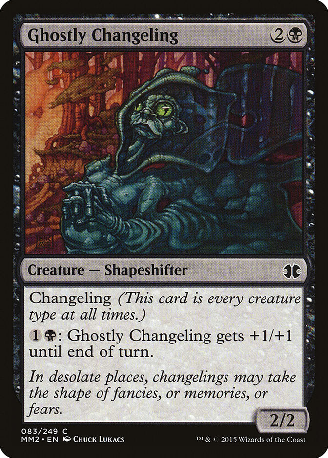 Ghostly Changeling [Modern Masters 2015] | Shuffle n Cut Hobbies & Games