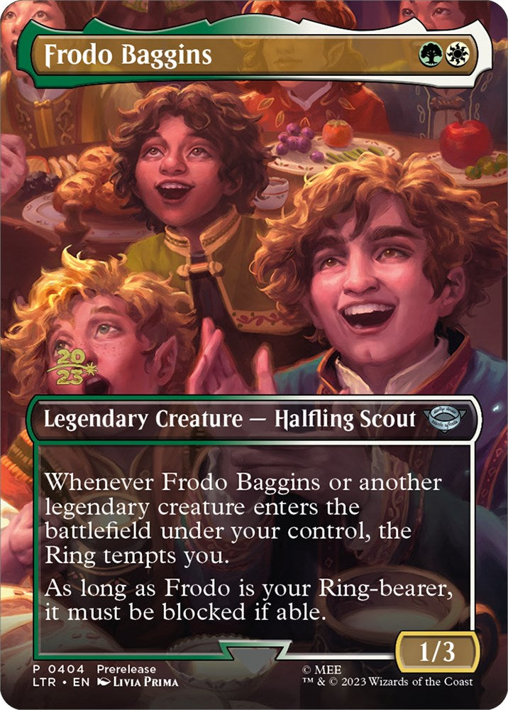 Frodo Baggins [The Lord of the Rings: Tales of Middle-Earth Prerelease Promos] | Shuffle n Cut Hobbies & Games