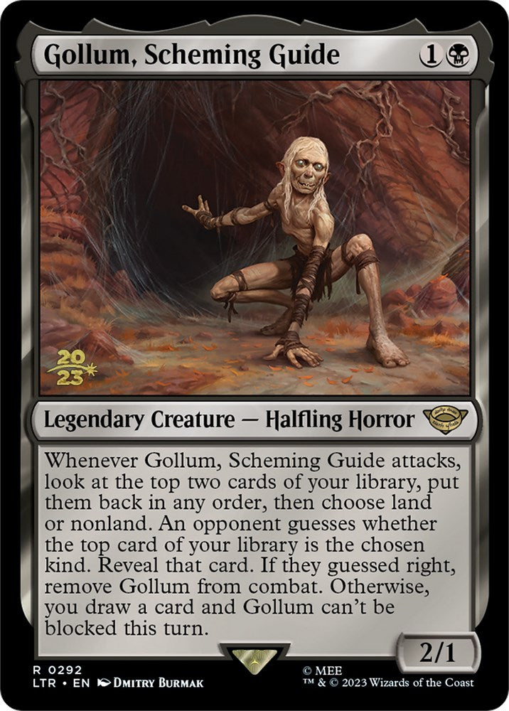 Gollum, Scheming Guide [The Lord of the Rings: Tales of Middle-Earth Prerelease Promos] | Shuffle n Cut Hobbies & Games