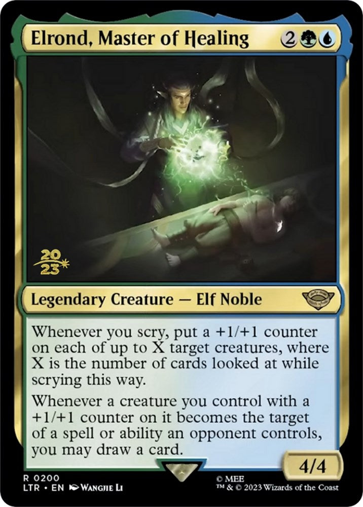 Elrond, Master of Healing [The Lord of the Rings: Tales of Middle-Earth Prerelease Promos] | Shuffle n Cut Hobbies & Games