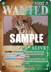 Eustass"Captain"Kid (Wanted Poster) [Pillars of Strength] | Shuffle n Cut Hobbies & Games