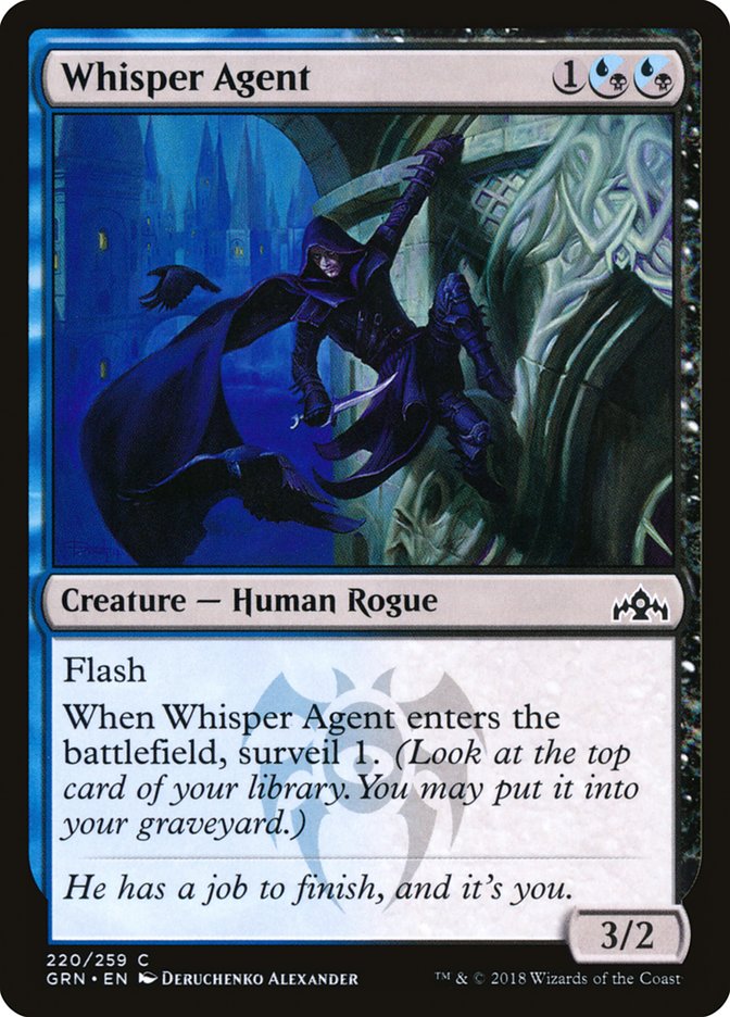 Whisper Agent [Guilds of Ravnica] | Shuffle n Cut Hobbies & Games