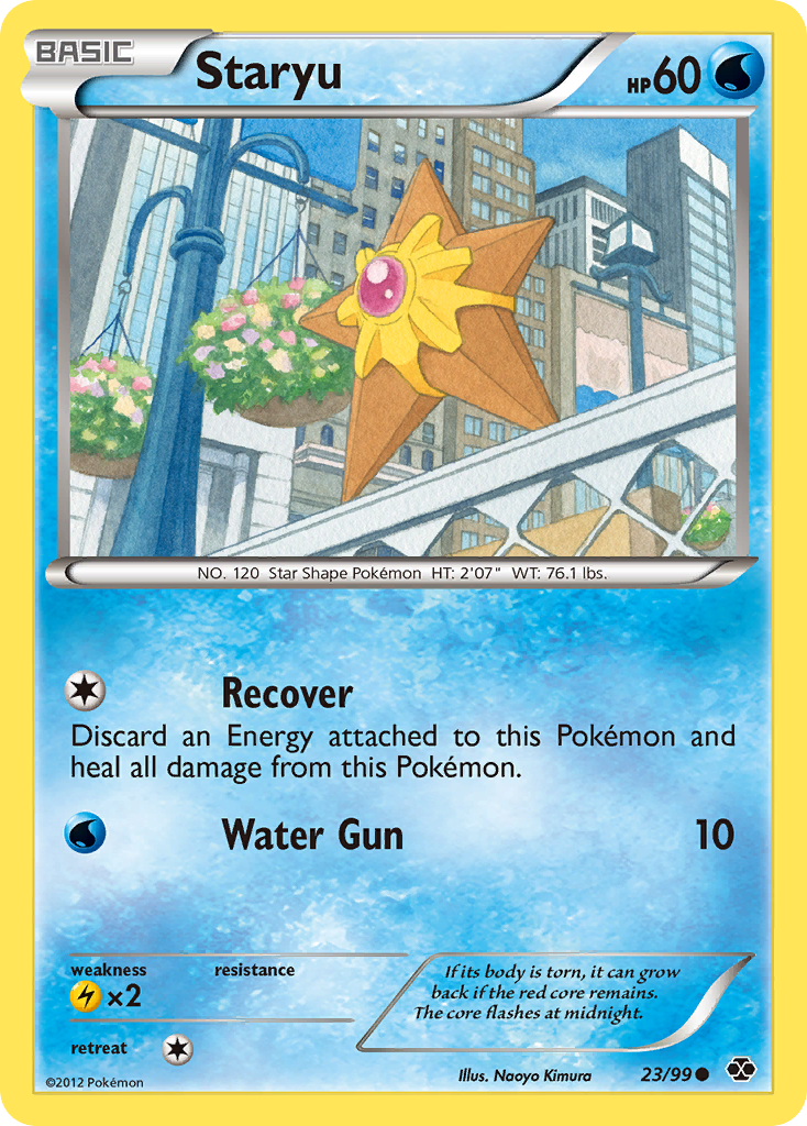 Staryu (23/99) [Black & White: Next Destinies] | Shuffle n Cut Hobbies & Games