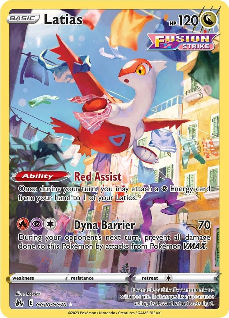 Latias (GG20/GG70) [Sword & Shield: Crown Zenith] | Shuffle n Cut Hobbies & Games