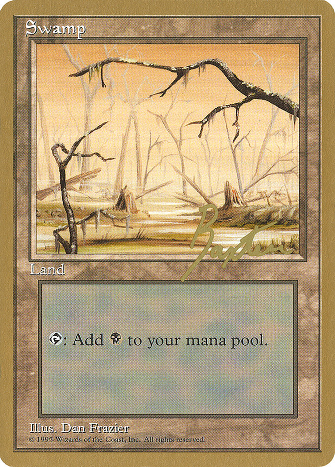 Swamp (gb370) (George Baxter) [Pro Tour Collector Set] | Shuffle n Cut Hobbies & Games