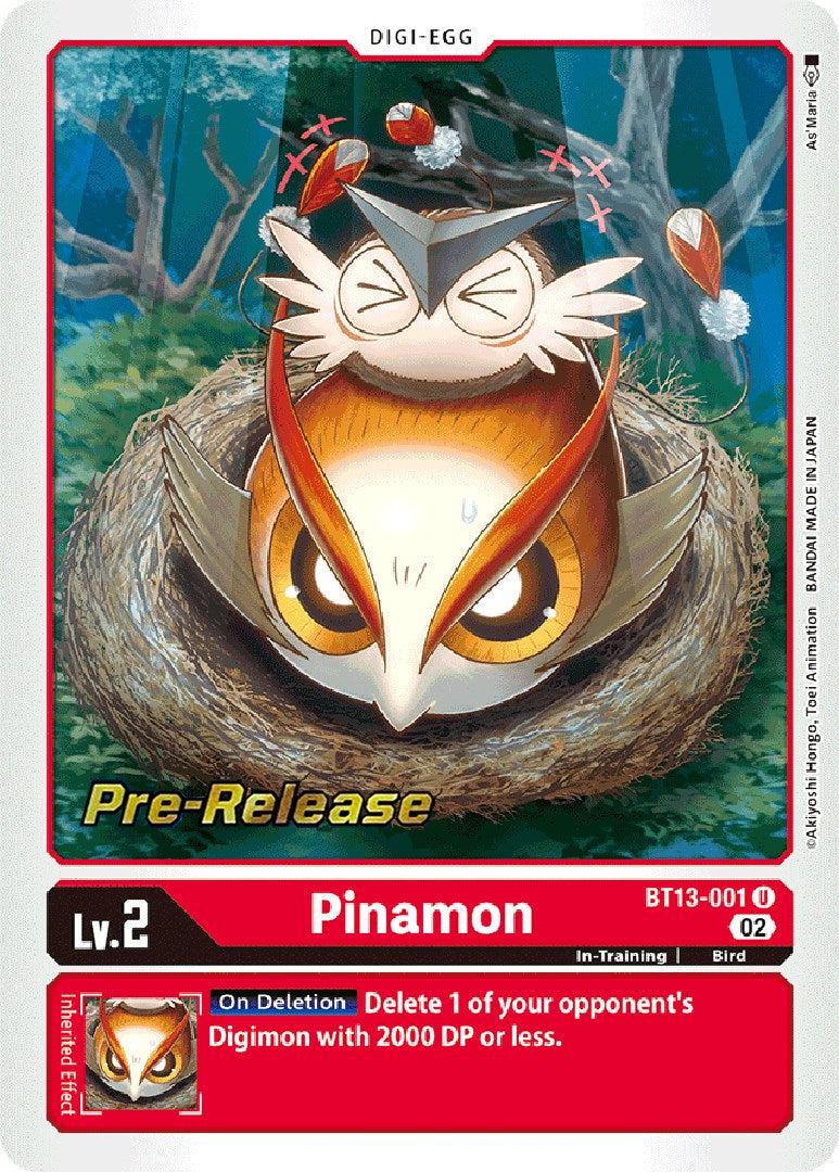 Pinamon [BT13-001] [Versus Royal Knight Booster Pre-Release Cards] | Shuffle n Cut Hobbies & Games