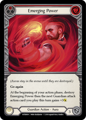 Emerging Power (Red) [WTR069-C] Alpha Print Rainbow Foil | Shuffle n Cut Hobbies & Games