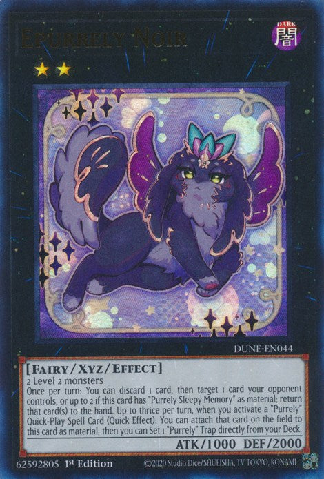 Epurrely Noir [DUNE-EN044] Ultra Rare | Shuffle n Cut Hobbies & Games