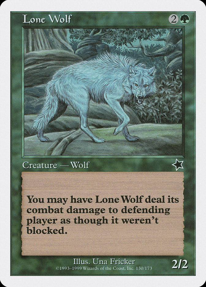 Lone Wolf [Starter 1999] | Shuffle n Cut Hobbies & Games