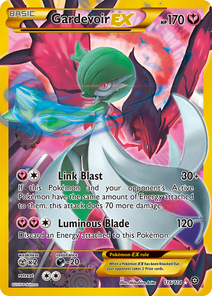 Gardevoir EX (116/114) [XY: Steam Siege] | Shuffle n Cut Hobbies & Games