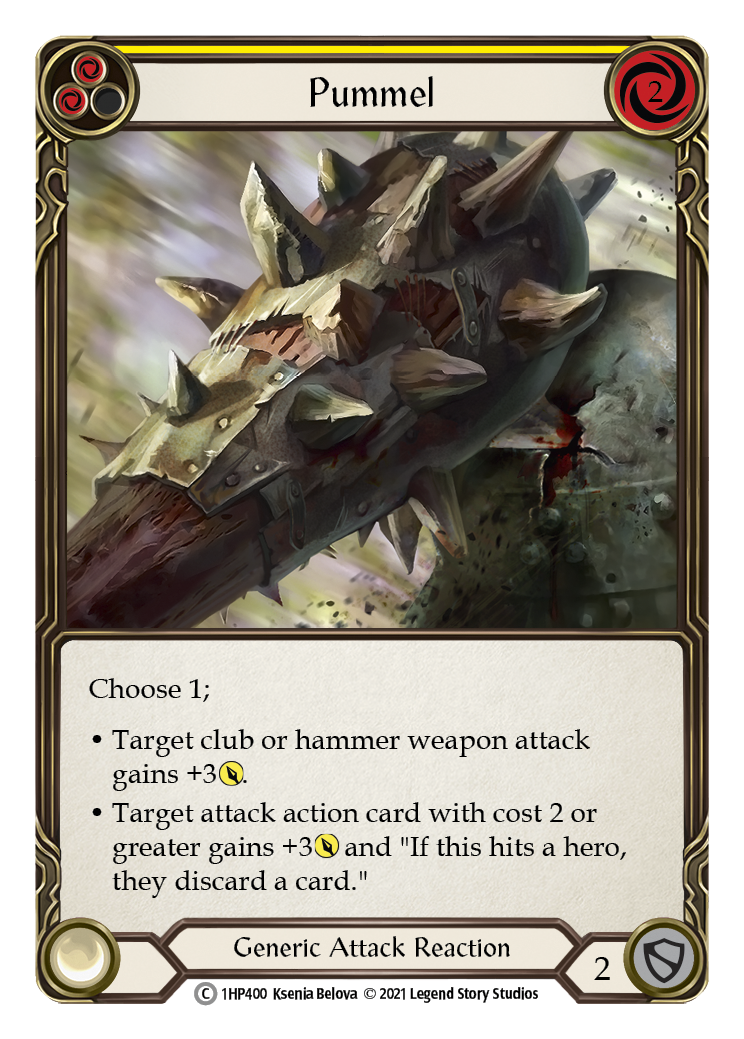 Pummel (Yellow) [1HP400] | Shuffle n Cut Hobbies & Games