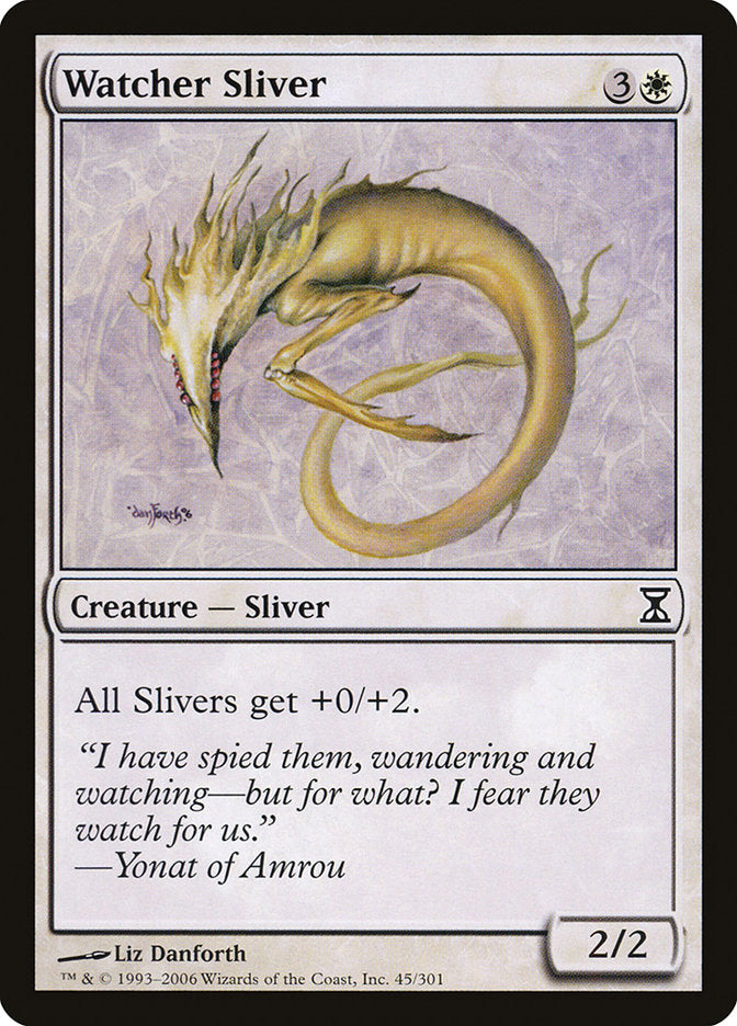 Watcher Sliver [Time Spiral] | Shuffle n Cut Hobbies & Games