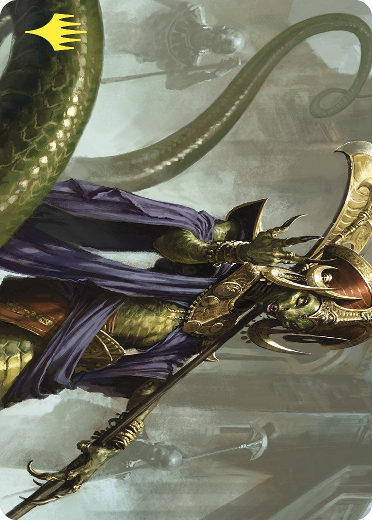 Sidisi, Brood Tyrant Art Card (Gold-Stamped) [Commander Masters Art Series] | Shuffle n Cut Hobbies & Games