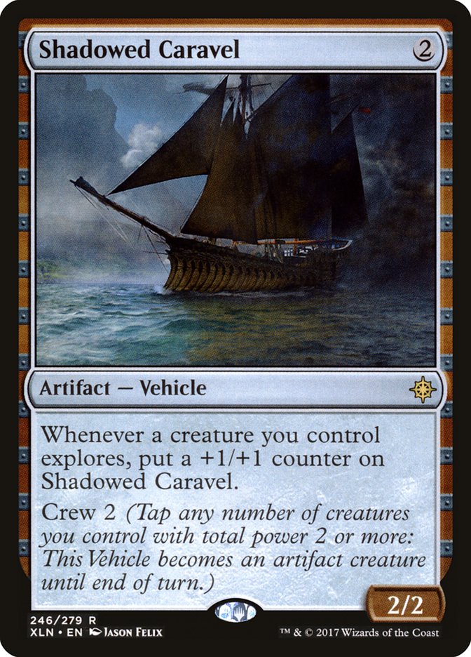 Shadowed Caravel [Ixalan] | Shuffle n Cut Hobbies & Games