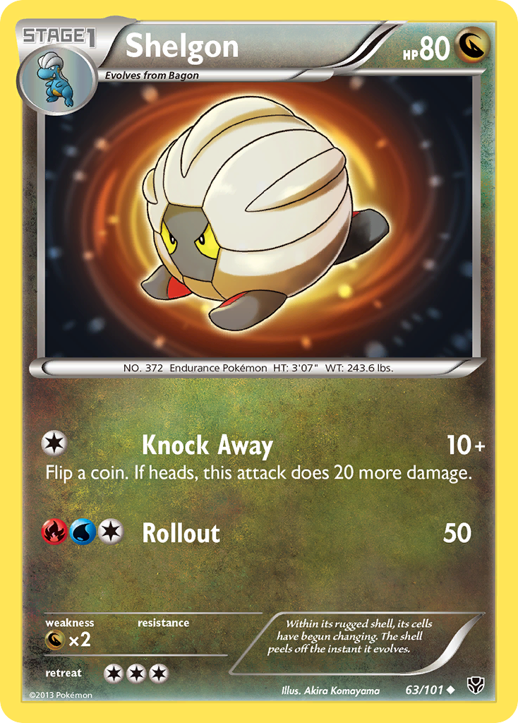 Shelgon (63/101) [Black & White: Plasma Blast] | Shuffle n Cut Hobbies & Games