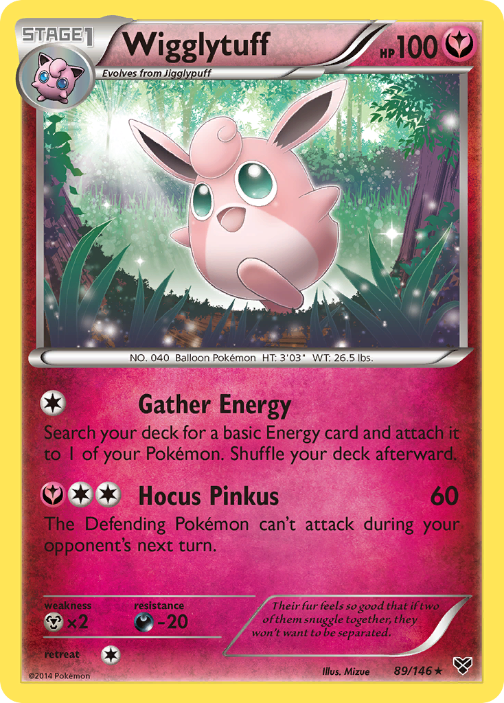 Wigglytuff (89/146) [XY: Base Set] | Shuffle n Cut Hobbies & Games