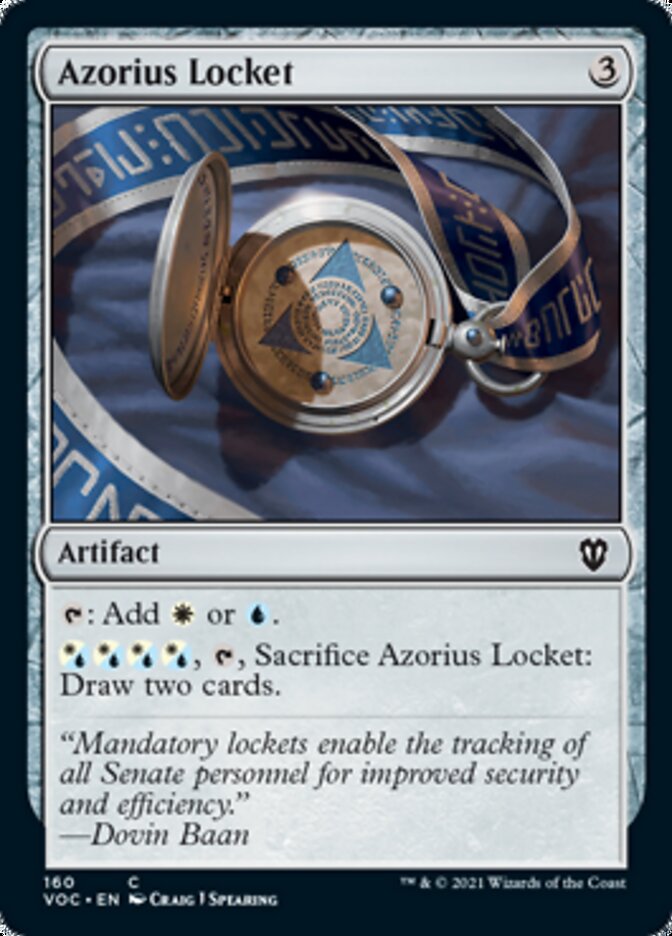 Azorius Locket [Innistrad: Crimson Vow Commander] | Shuffle n Cut Hobbies & Games