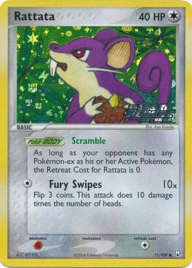 Rattata (71/109) (Stamped) [EX: Team Rocket Returns] | Shuffle n Cut Hobbies & Games