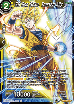 SS Son Goku, Trusted Ally (Uncommon) [BT13-095] | Shuffle n Cut Hobbies & Games