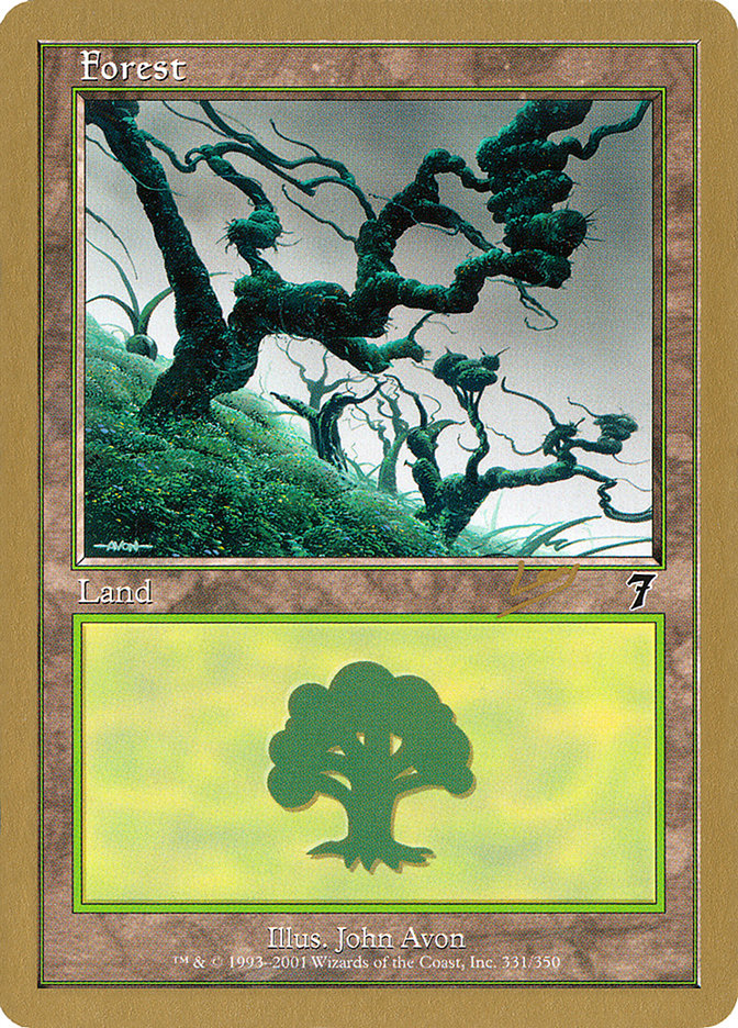 Forest (rl331) (Raphael Levy) [World Championship Decks 2002] | Shuffle n Cut Hobbies & Games