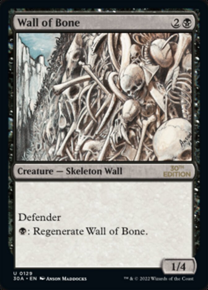 Wall of Bone [30th Anniversary Edition] | Shuffle n Cut Hobbies & Games