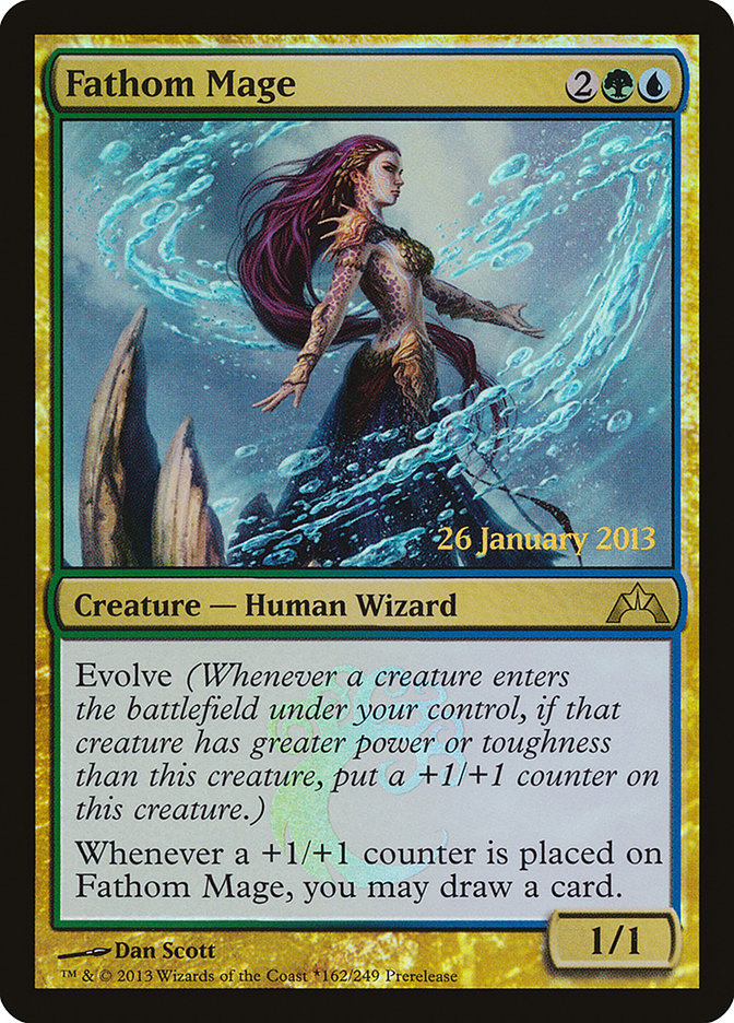 Fathom Mage [Gatecrash Prerelease Promos] | Shuffle n Cut Hobbies & Games