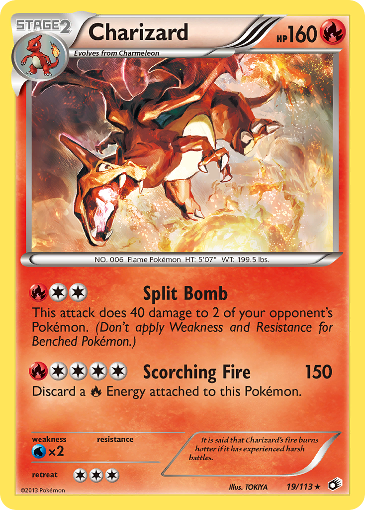 Charizard (19/113) [Black & White: Legendary Treasures] | Shuffle n Cut Hobbies & Games