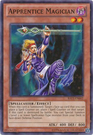 Apprentice Magician [BATT-EN002] Starfoil Rare | Shuffle n Cut Hobbies & Games