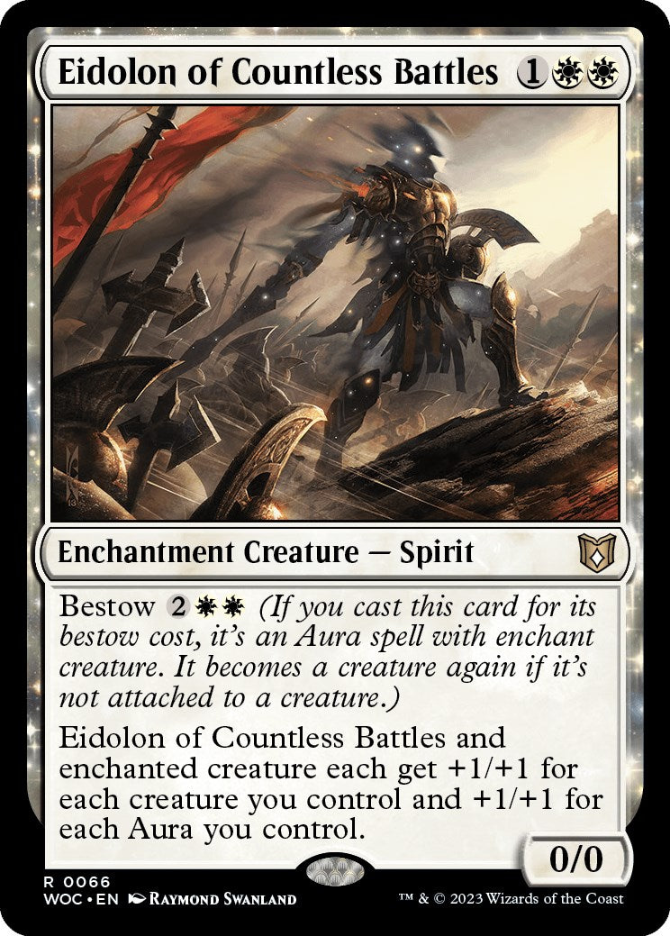 Eidolon of Countless Battles [Wilds of Eldraine Commander] | Shuffle n Cut Hobbies & Games