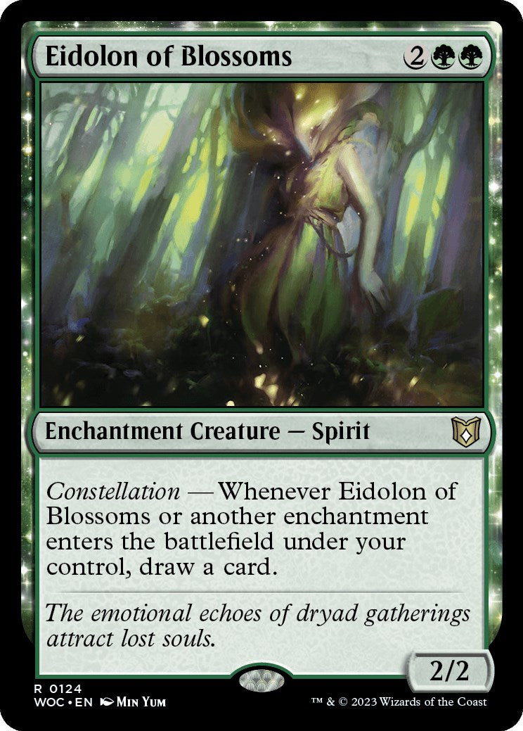 Eidolon of Blossoms [Wilds of Eldraine Commander] | Shuffle n Cut Hobbies & Games