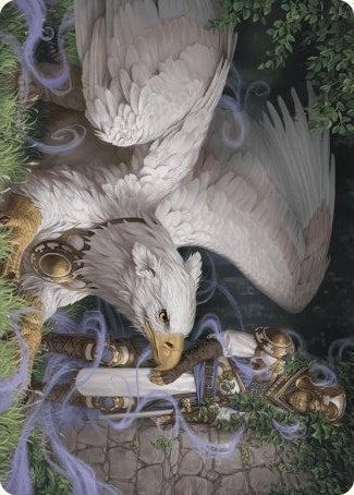 Dutiful Griffin Art Card [Wilds of Eldraine Art Series] | Shuffle n Cut Hobbies & Games