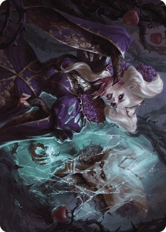 Conceited Witch Art Card [Wilds of Eldraine Art Series] | Shuffle n Cut Hobbies & Games