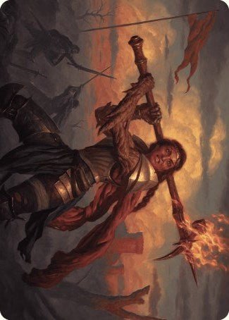 Imodane, the Pyrohammer Art Card [Wilds of Eldraine Art Series] | Shuffle n Cut Hobbies & Games