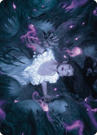 Neva, Stalked by Nightmares Art Card [Wilds of Eldraine Art Series] | Shuffle n Cut Hobbies & Games