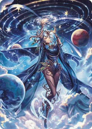 Omniscience Anime Art Card [Wilds of Eldraine Art Series] | Shuffle n Cut Hobbies & Games