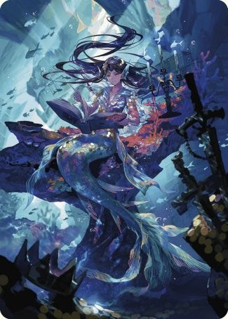 Rhystic Study Art Card [Wilds of Eldraine Art Series] | Shuffle n Cut Hobbies & Games