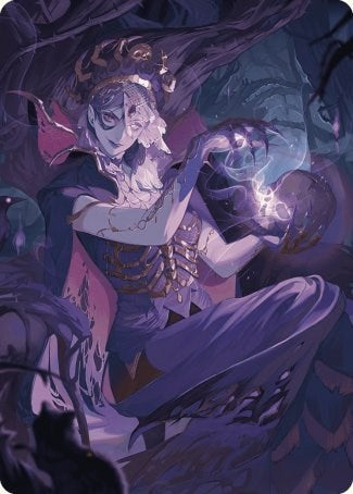 Necropotence Art Card [Wilds of Eldraine Art Series] | Shuffle n Cut Hobbies & Games