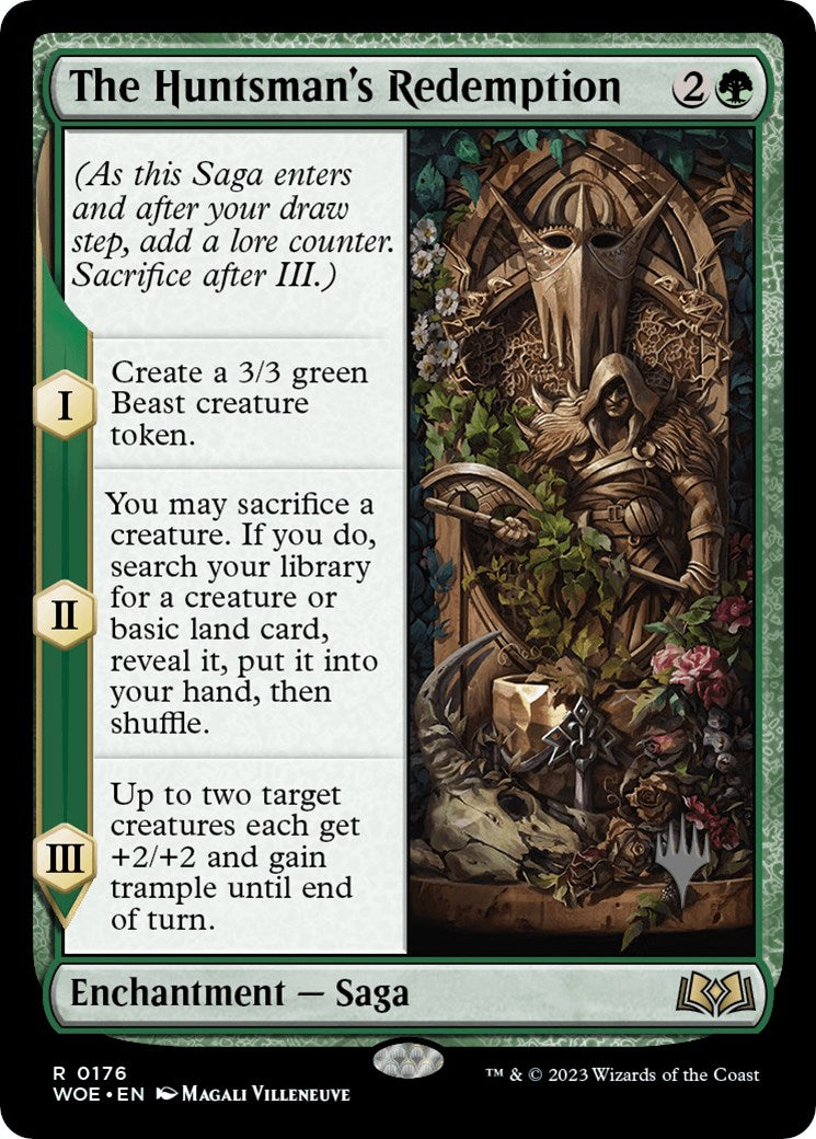 The Huntsman's Redemption (Promo Pack) [Wilds of Eldraine Promos] | Shuffle n Cut Hobbies & Games