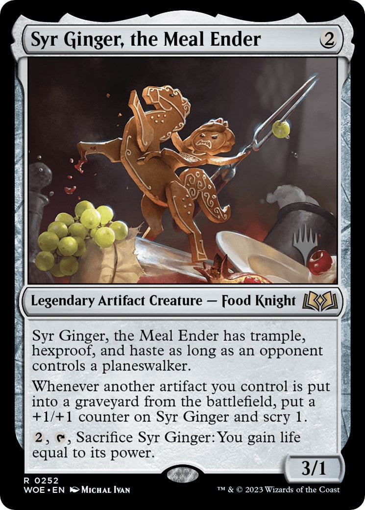 Syr Ginger, the Meal Ender (Promo Pack) [Wilds of Eldraine Promos] | Shuffle n Cut Hobbies & Games