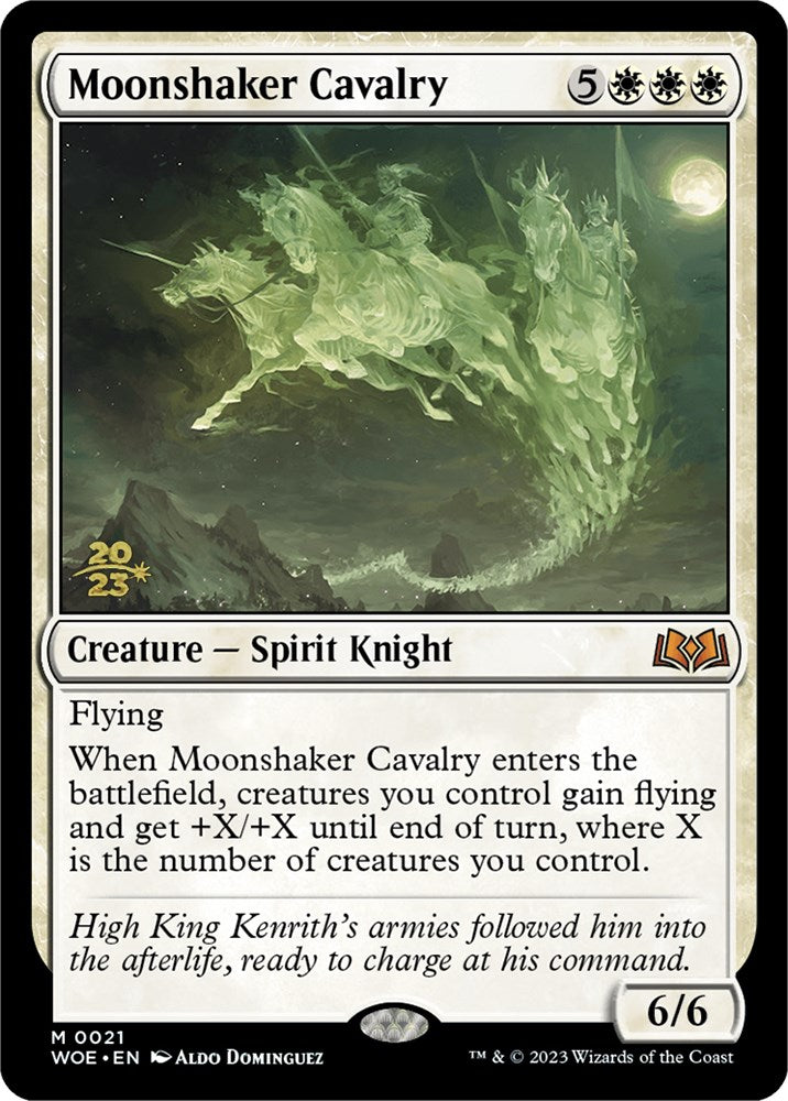 Moonshaker Cavalry [Wilds of Eldraine Prerelease Promos] | Shuffle n Cut Hobbies & Games