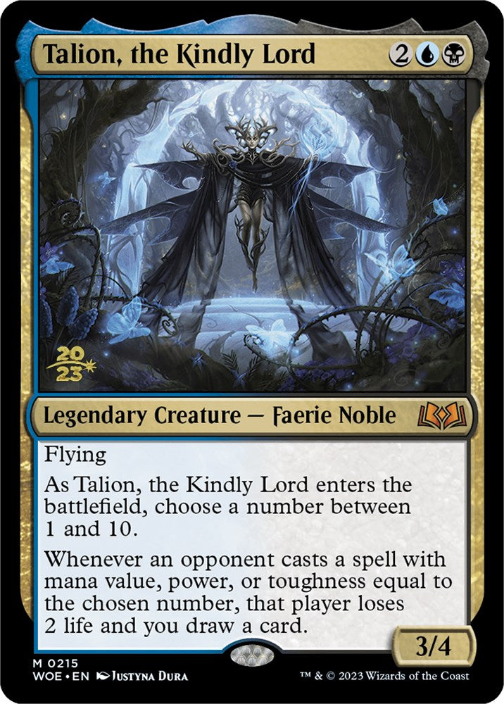 Talion, the Kindly Lord [Wilds of Eldraine Prerelease Promos] | Shuffle n Cut Hobbies & Games