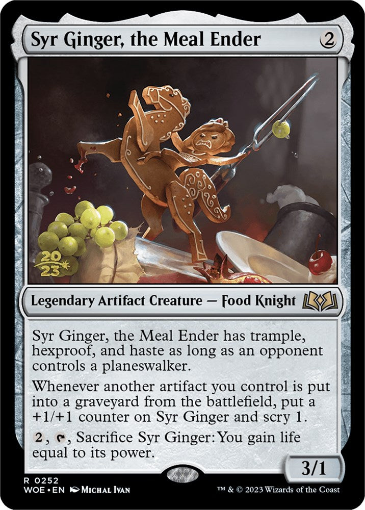 Syr Ginger, the Meal Ender [Wilds of Eldraine Prerelease Promos] | Shuffle n Cut Hobbies & Games