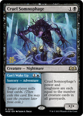 Cruel Somnophage // Can't Wake Up [Wilds of Eldraine Prerelease Promos] | Shuffle n Cut Hobbies & Games