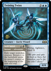 Twining Twins // Swift Spiral [Wilds of Eldraine Prerelease Promos] | Shuffle n Cut Hobbies & Games