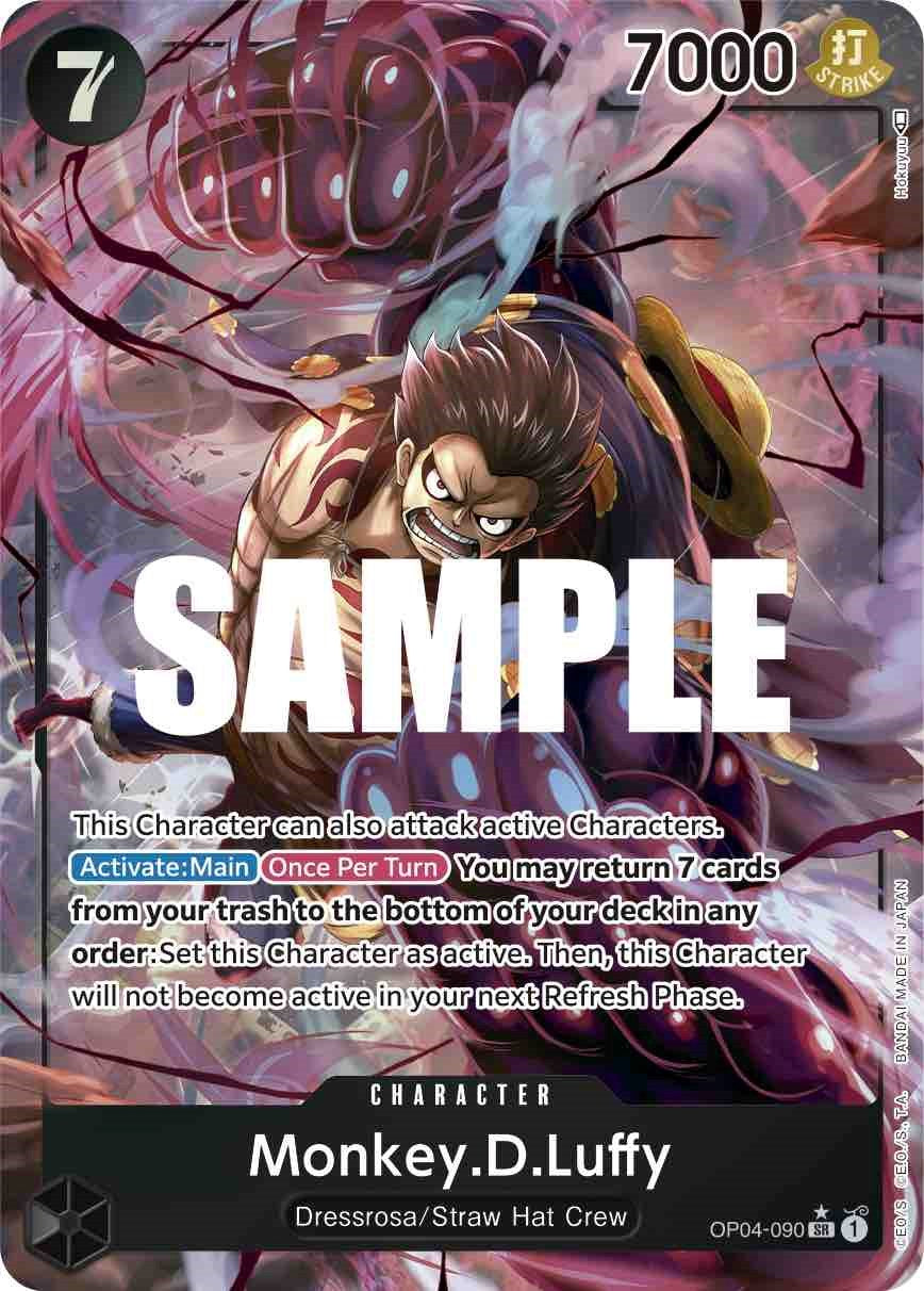 Monkey.D.Luffy (Alternate Art) [Kingdoms of Intrigue] | Shuffle n Cut Hobbies & Games