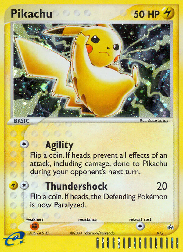 Pikachu (012) [Nintendo: Black Star Promos] | Shuffle n Cut Hobbies & Games