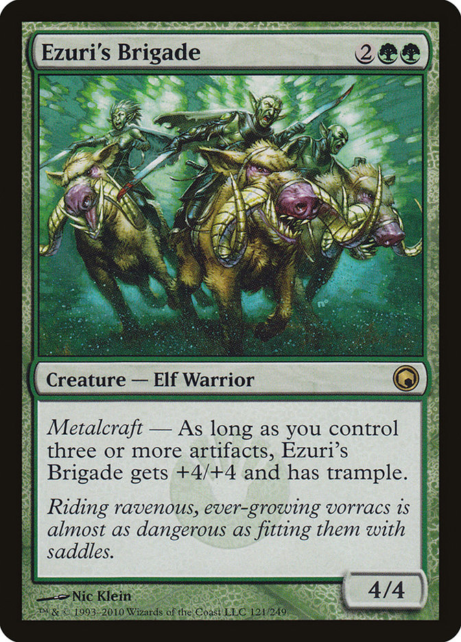 Ezuri's Brigade [Scars of Mirrodin] | Shuffle n Cut Hobbies & Games