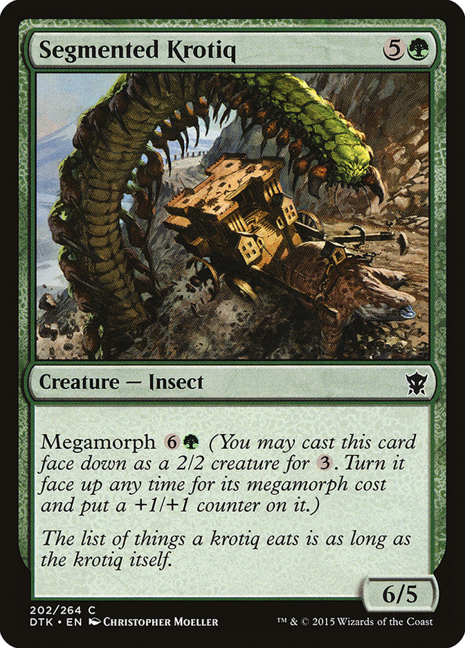 Segmented Krotiq [Dragons of Tarkir] | Shuffle n Cut Hobbies & Games